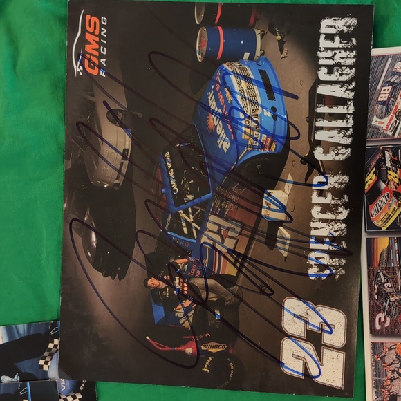 Nascar Mini Poster Bundle Some Signed by Drivers - Picture 13 of 16